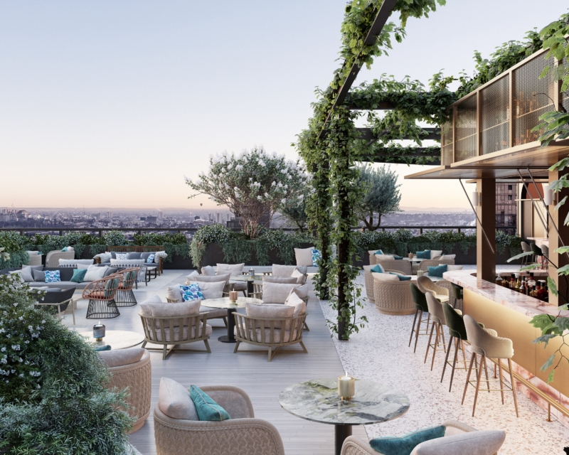 Rooftop Bar, 627 Chapel St